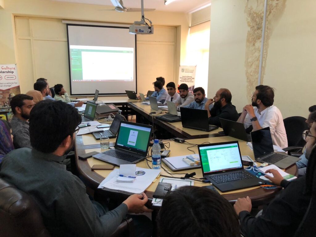 Training Workshop on Management Information System (MIS), Islamabad